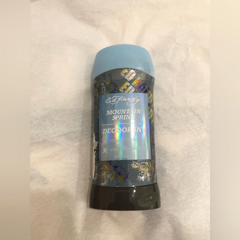 Ed Hardy mountain spring odor protection deodorant 2pack‎ new